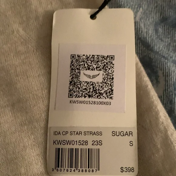 ZADIG & VOLTAIRE
Ida Cashmere Star Strass/Embellished Sweater
COLOR:Sugar Size S - Picture 8 of 10